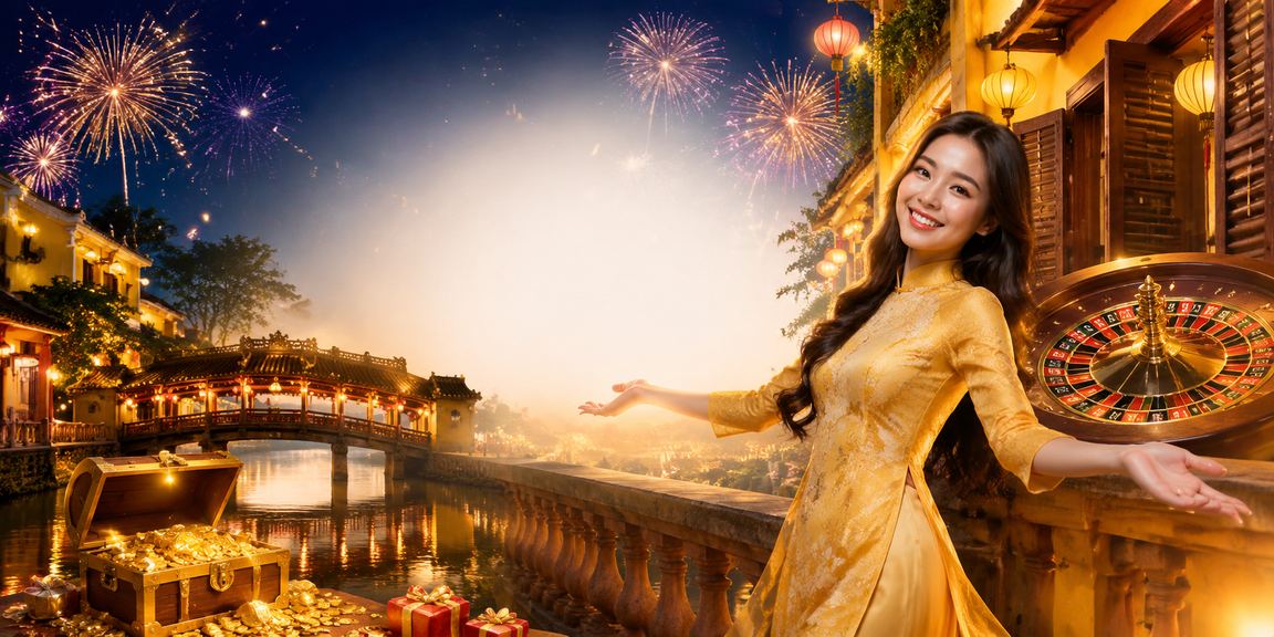 Khung cảnh lễ hội Hội An gợi trải nghiệm casino trực tuyến bằng tiếng Việt